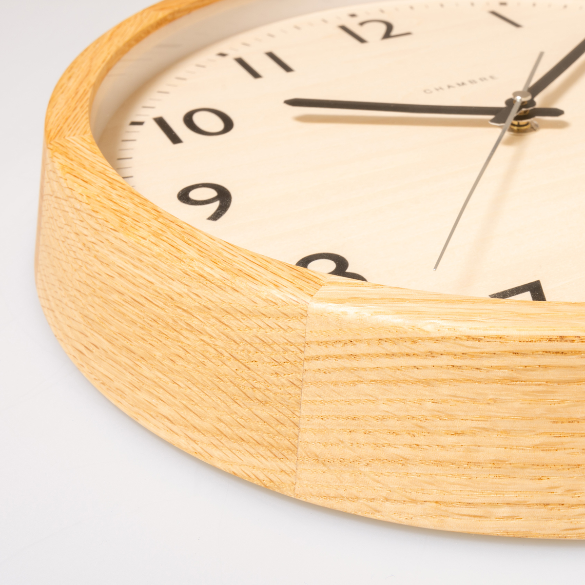 電波掛時計 Chambre DROP CLOCK OAK