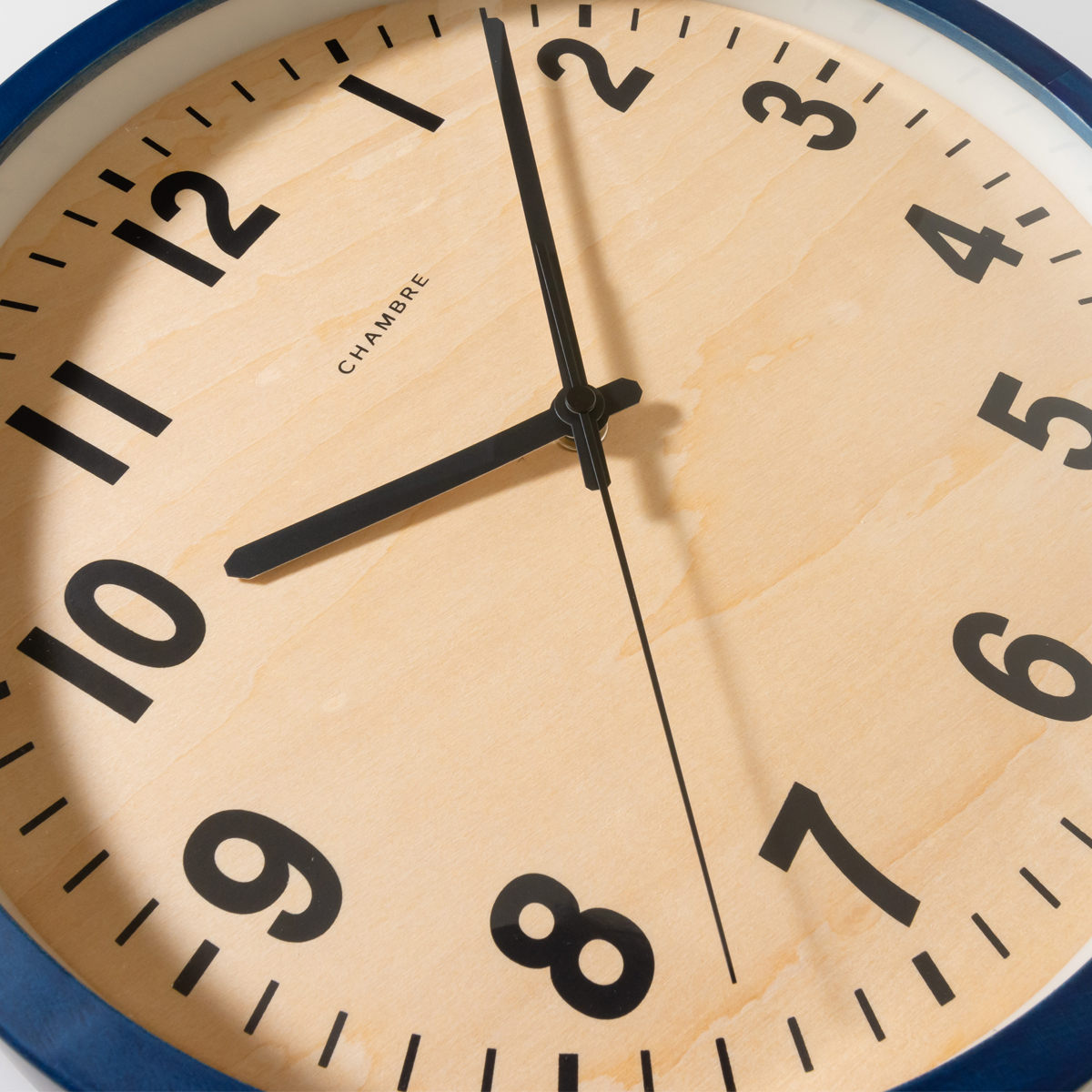 電波掛時計 Chambre PUBLIC CLOCK NAVY