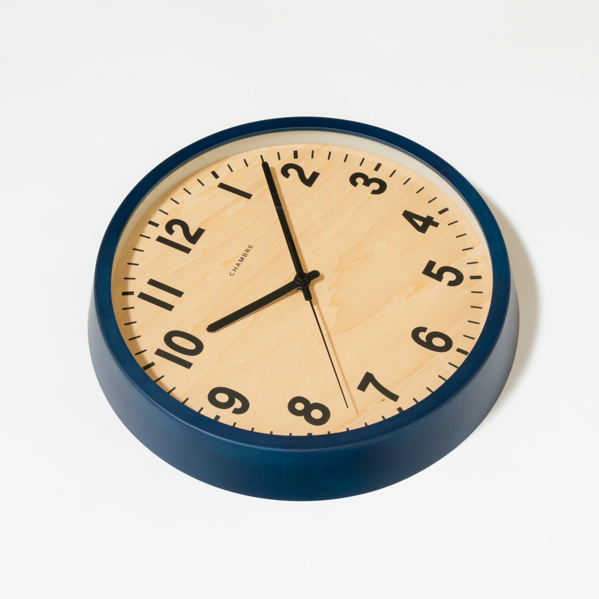 電波掛時計 Chambre PUBLIC CLOCK NAVY