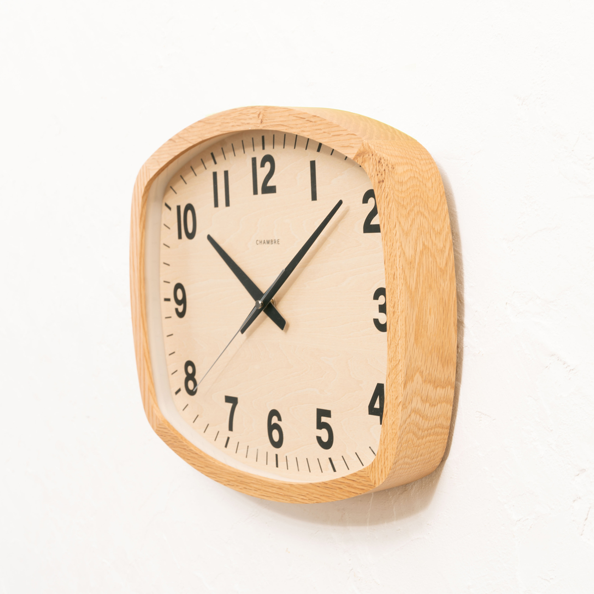 CHAMBRE オーク 掛け時計 Chambre BOOK CLOCK 掛け時計 OAK | かぜとゆきオンラインショップ