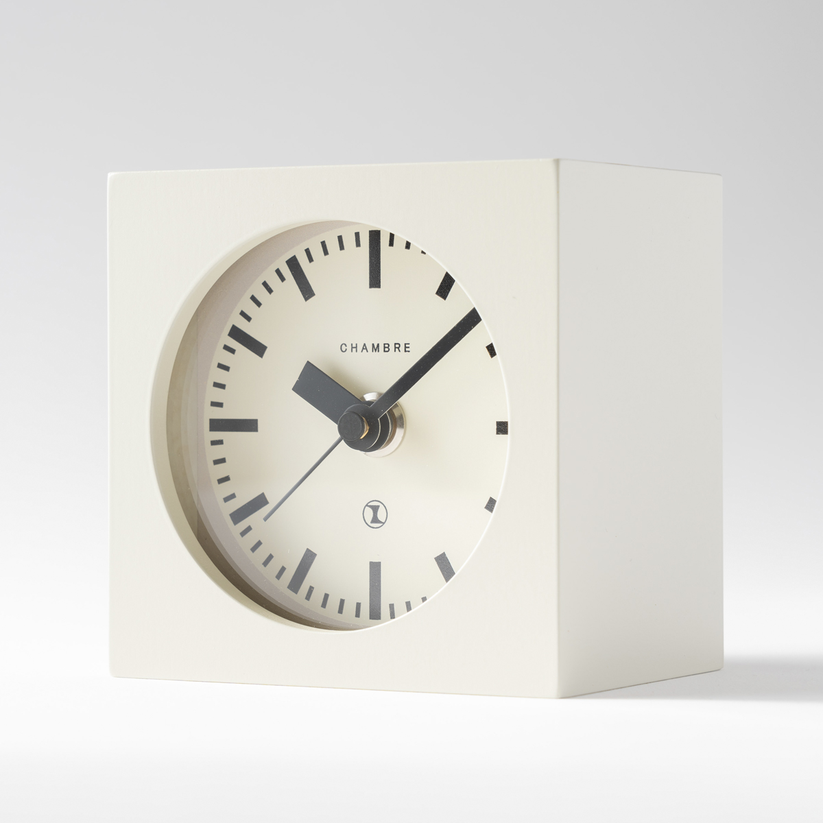 Chambre BLOCK DESK CLOCK 置き時計 IVOLY