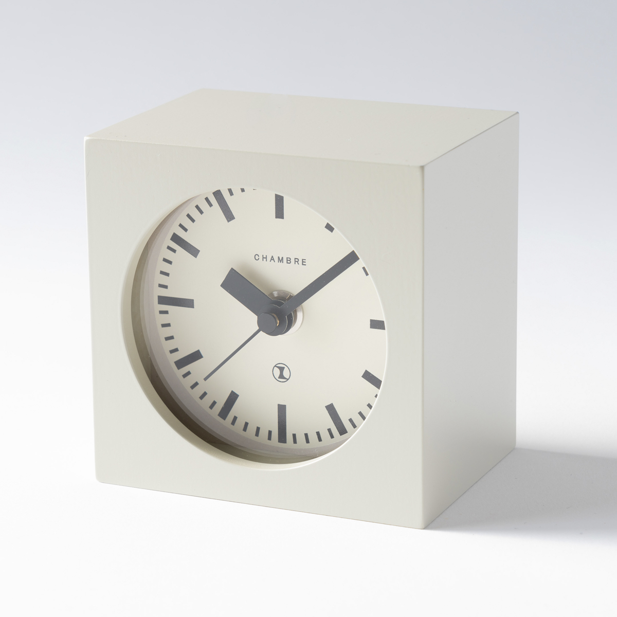 Chambre BLOCK DESK CLOCK 置き時計 IVOLY