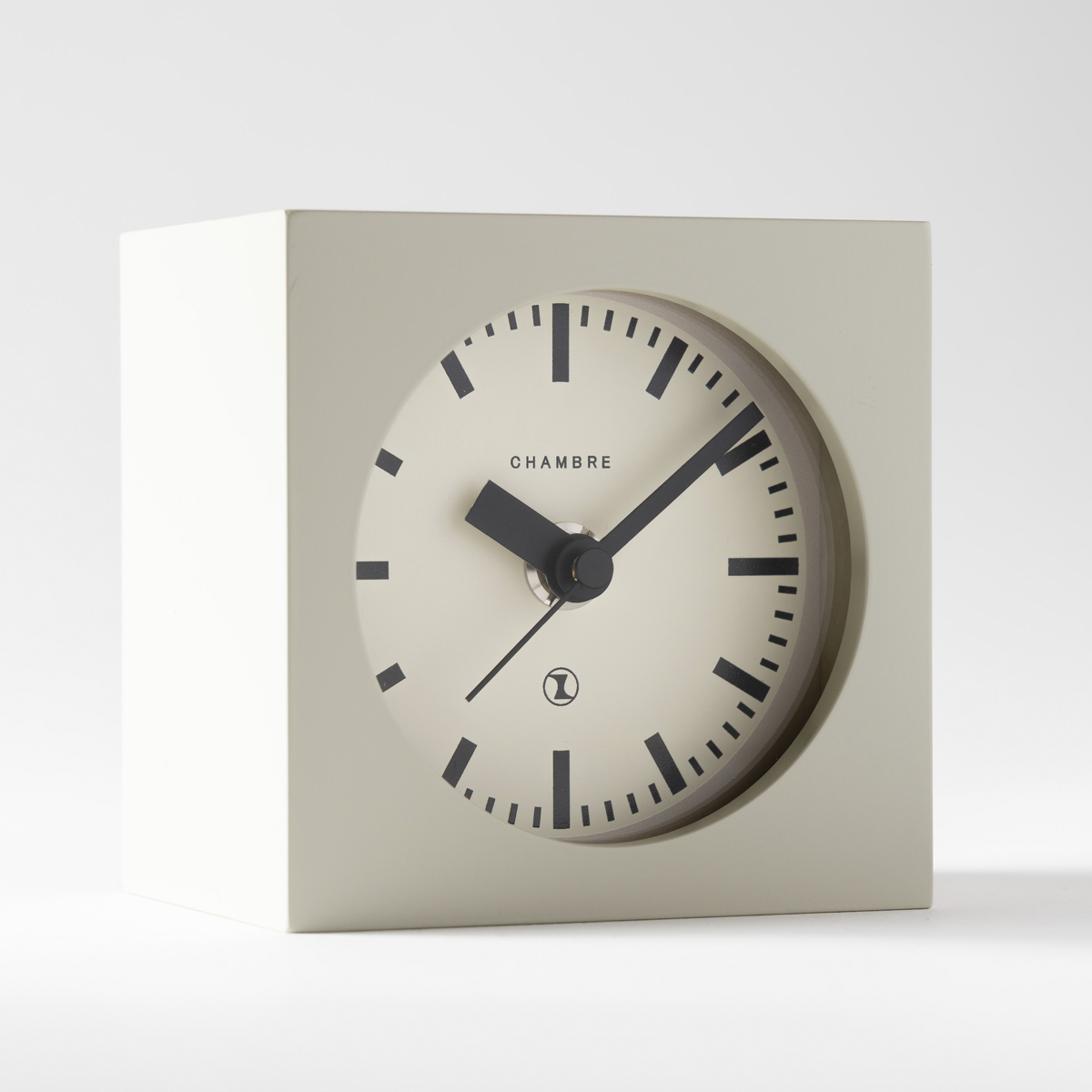 Chambre BLOCK DESK CLOCK 置き時計 IVOLY