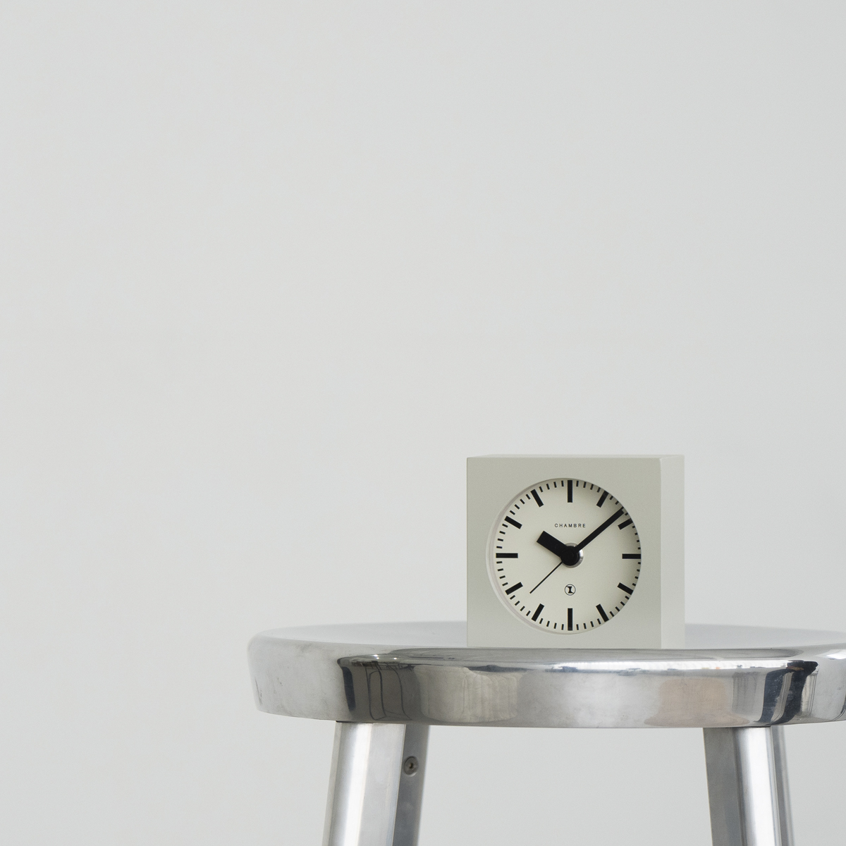 Chambre BLOCK DESK CLOCK 置き時計 IVOLY