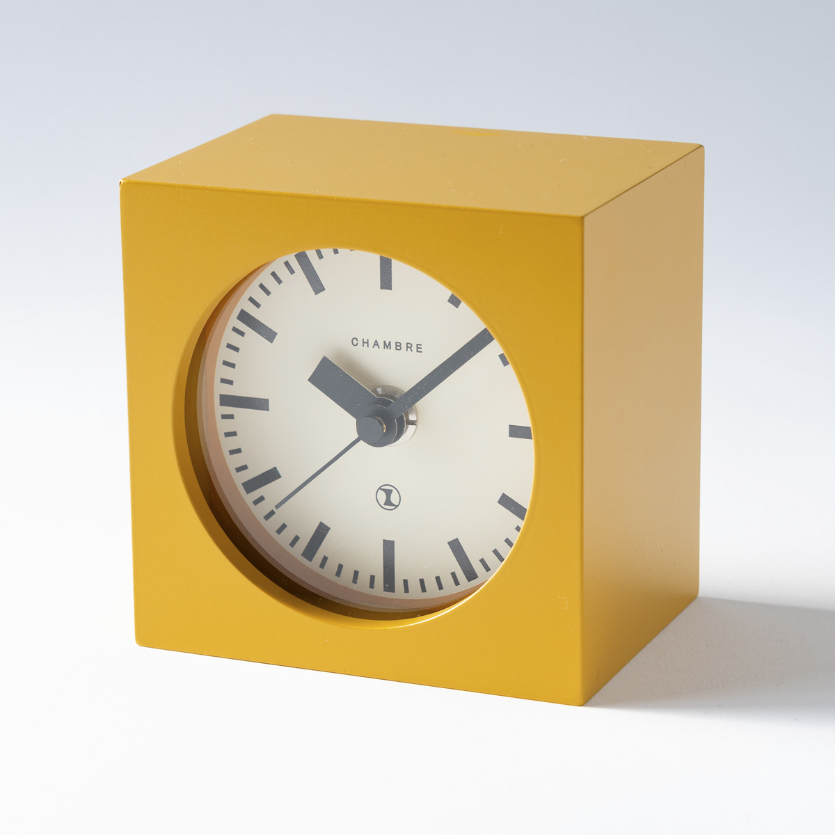 Chambre BLOCK DESK CLOCK 置き時計 MUSTARD