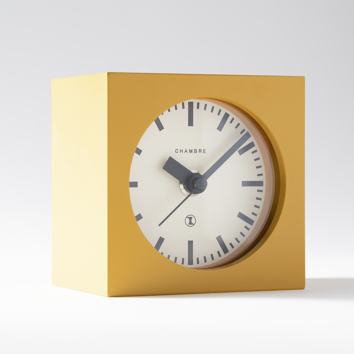 Chambre BLOCK DESK CLOCK 置き時計 MUSTARD