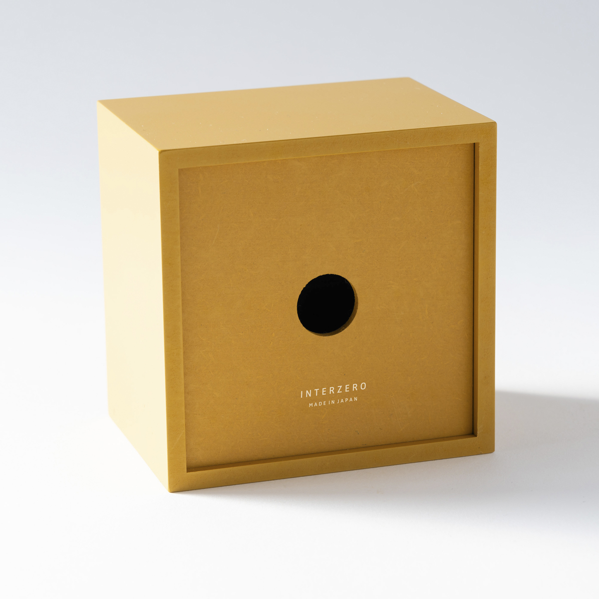 Chambre BLOCK DESK CLOCK 置き時計 MUSTARD