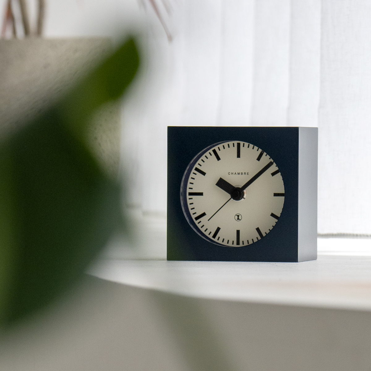 Chambre BLOCK DESK CLOCK 置き時計 BLACK