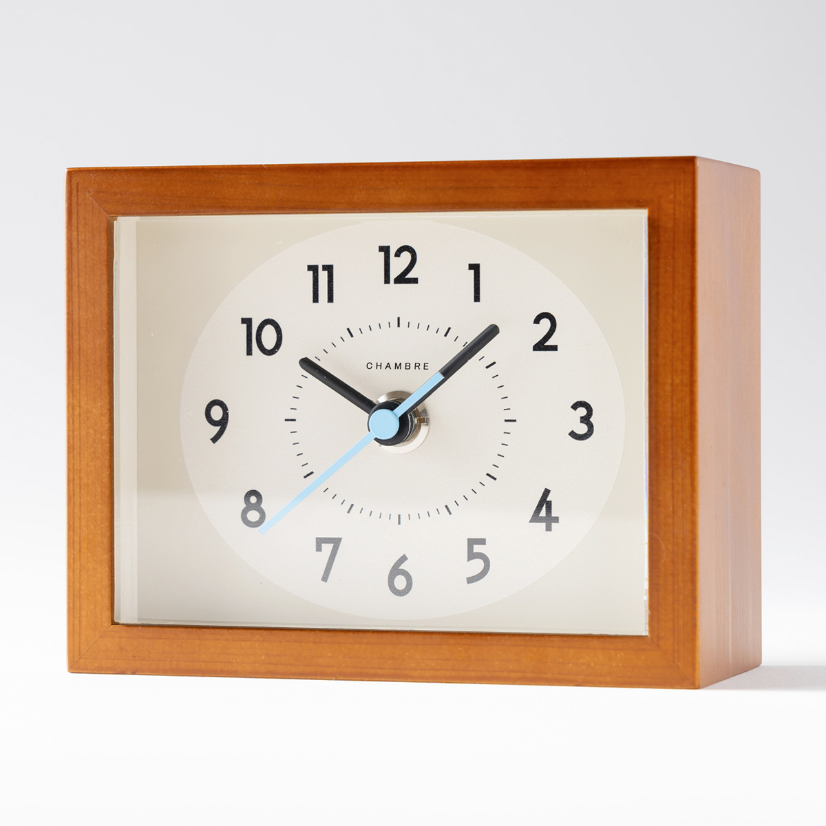 Chambre ひのきの置き時計 CAFE BROWN
