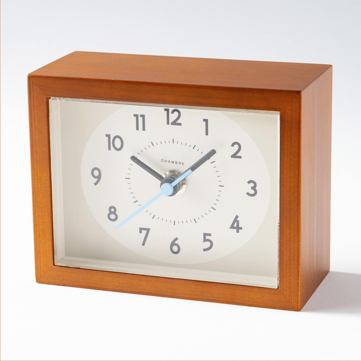 Chambre ひのきの置き時計 CAFE BROWN