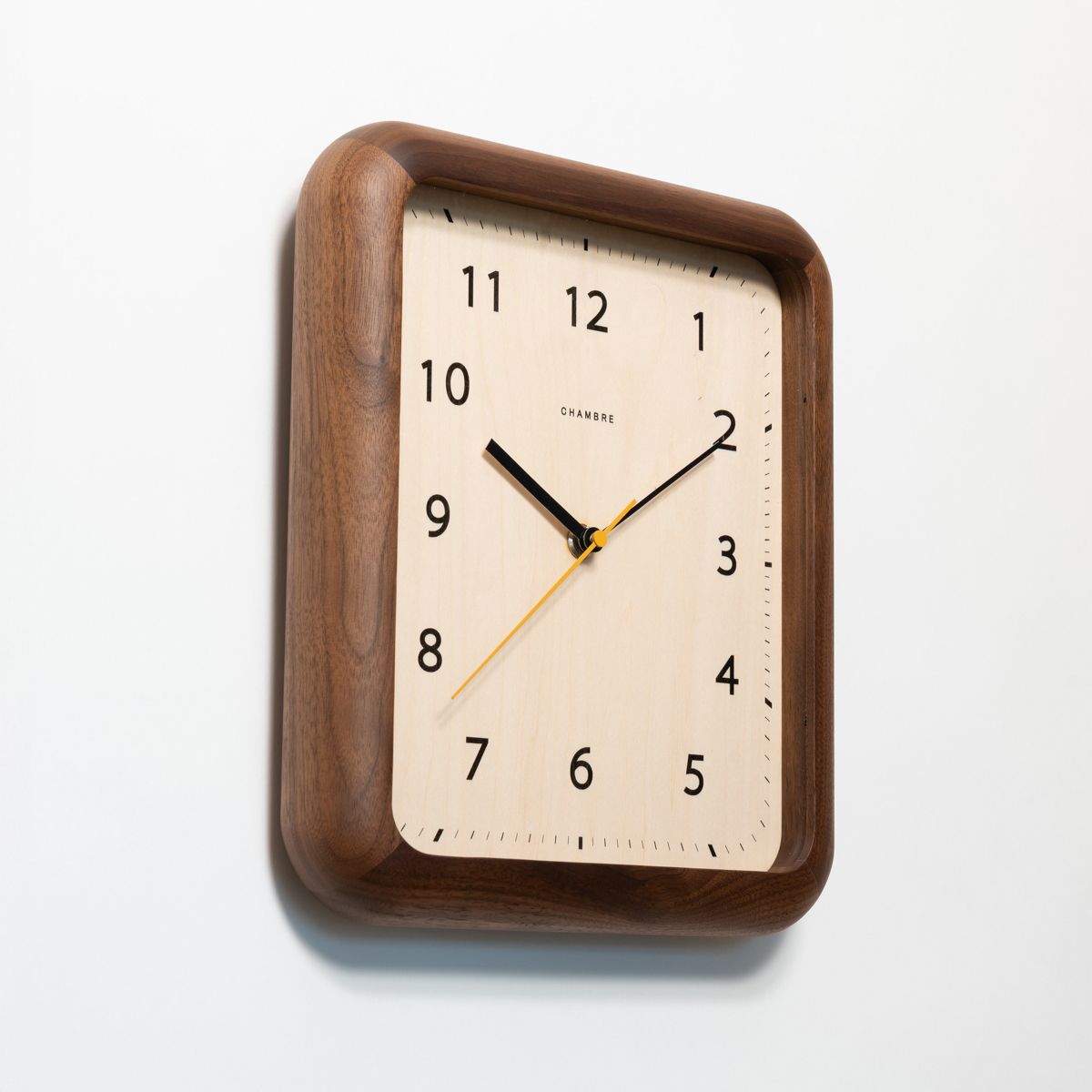 Chambre BOOK CLOCK 掛け時計 WALNUT
