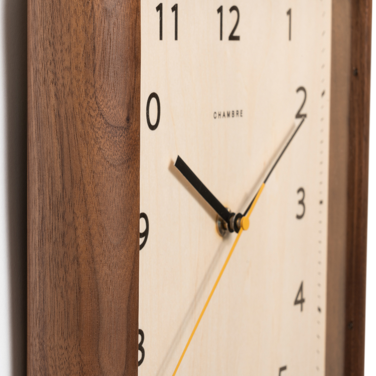 Chambre BOOK CLOCK 掛け時計 WALNUT