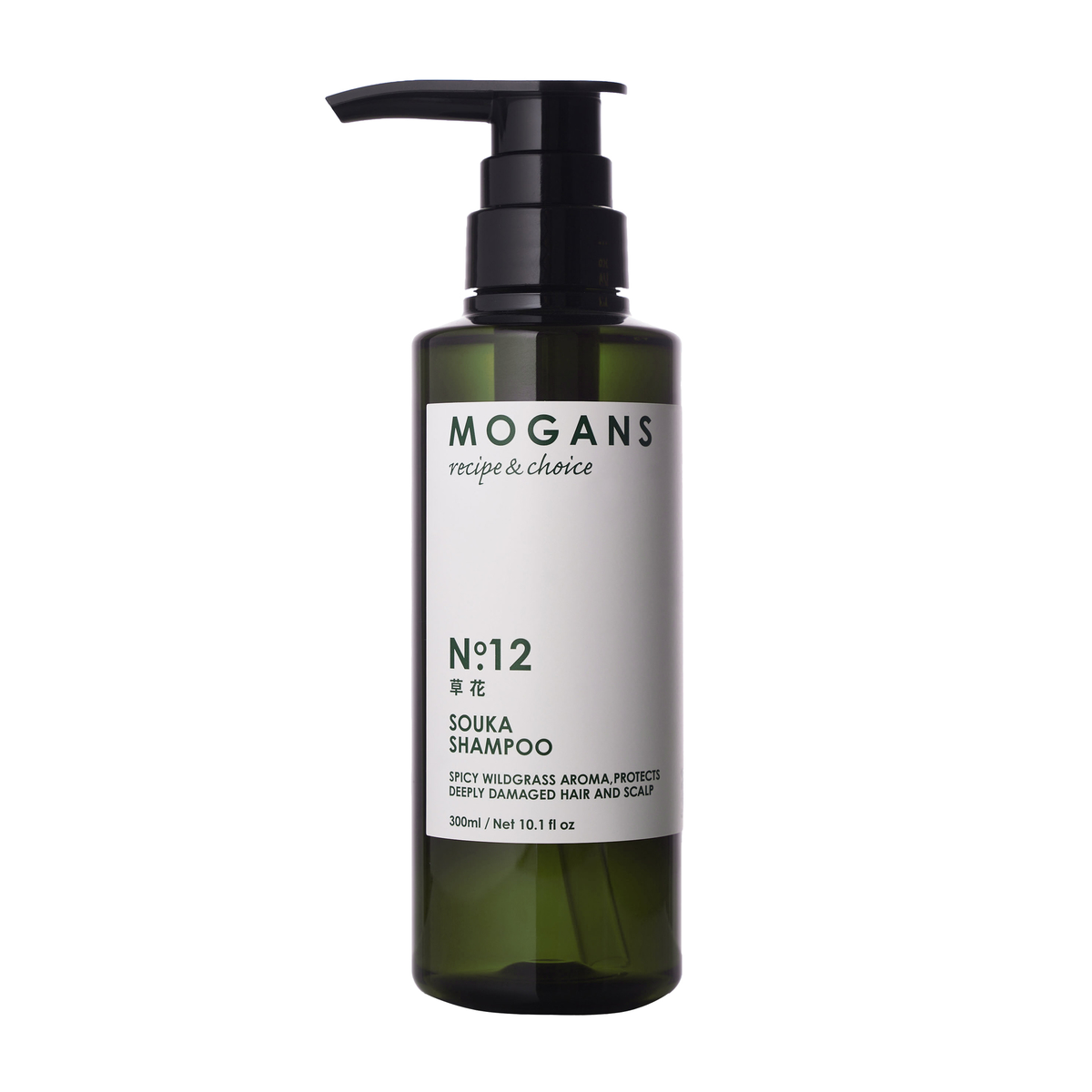 MOGANS ノンシリコン アミノ酸スカルプケアシャンプー 草花（そうか）300ｍl ボトル［医薬部外品］