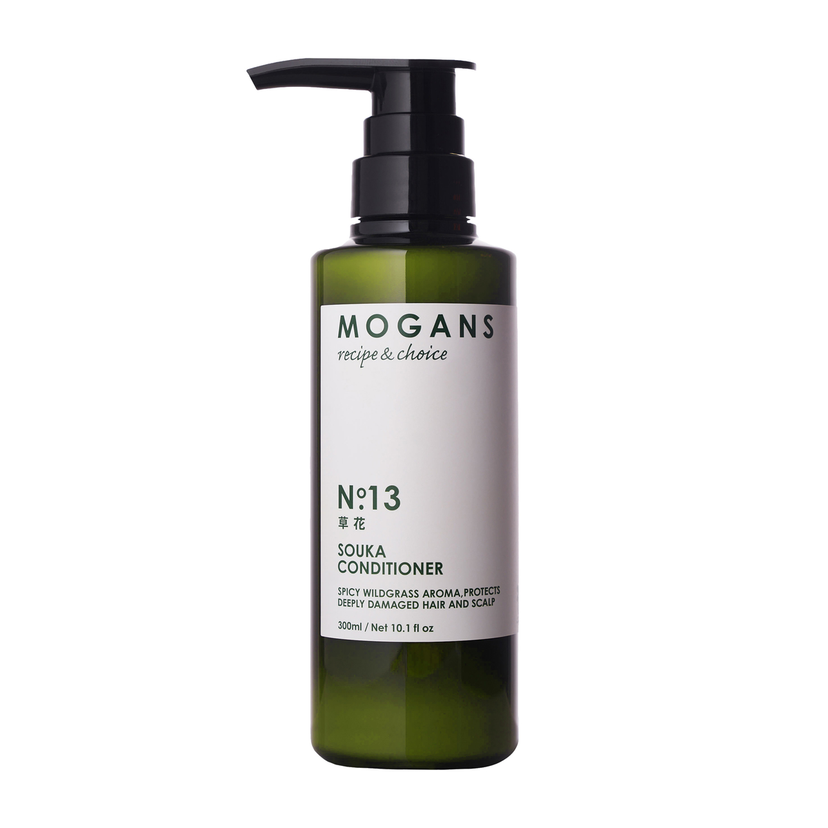 MOGANS ノンシリコン アミノ酸スカルプケアコンディショナー 草花（そうか）300ｍl ボトル［医薬部外品］