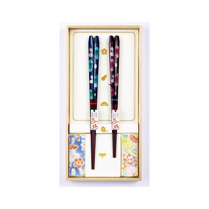 一双ギフト 百福桐箱 桜彩 39394-1