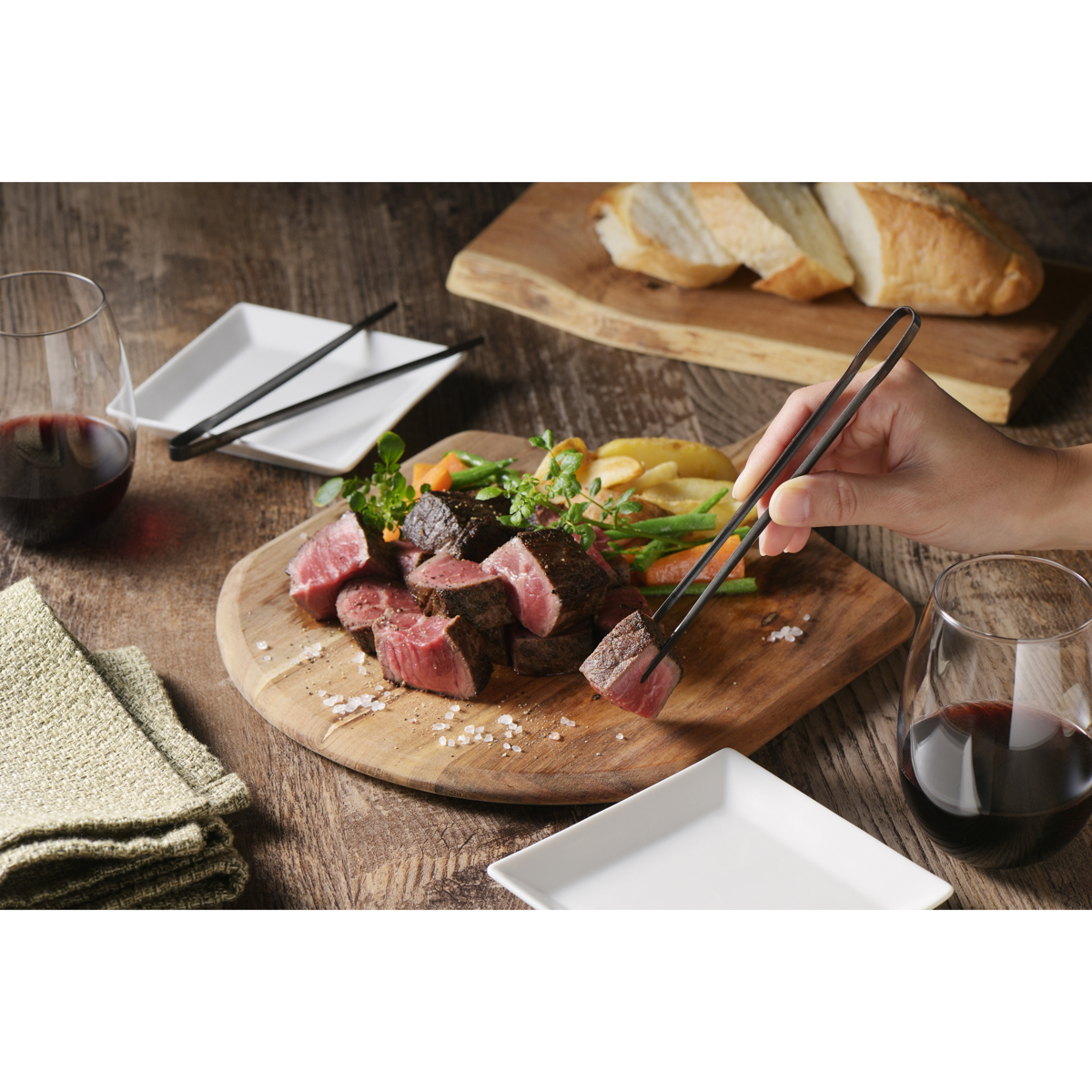 lifestyle tongs　BLACK