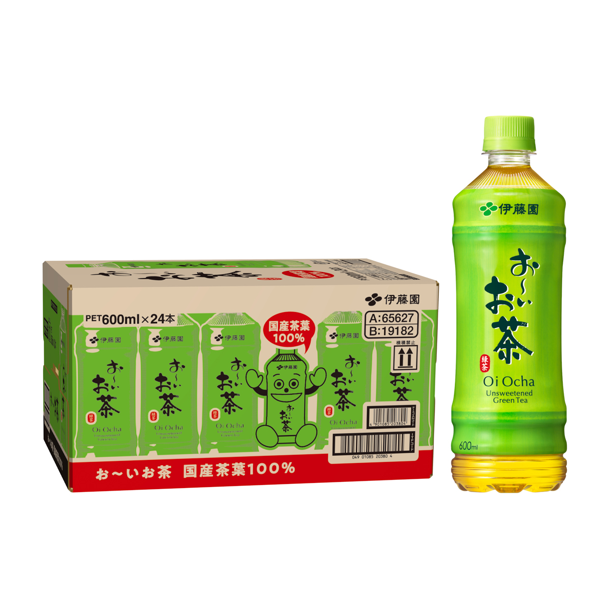 伊藤園　おーいお茶 緑茶PET 600ml（24本入り）