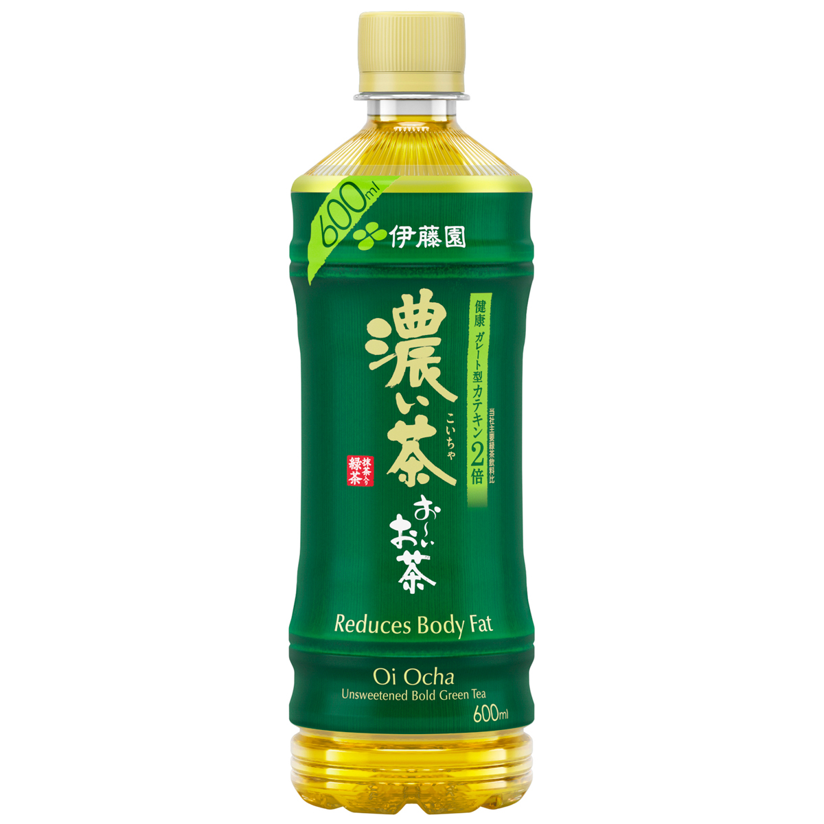 伊藤園　おーいお茶 濃い茶PET 600ｍｌ＜機能性表示食品＞（24本入り）
