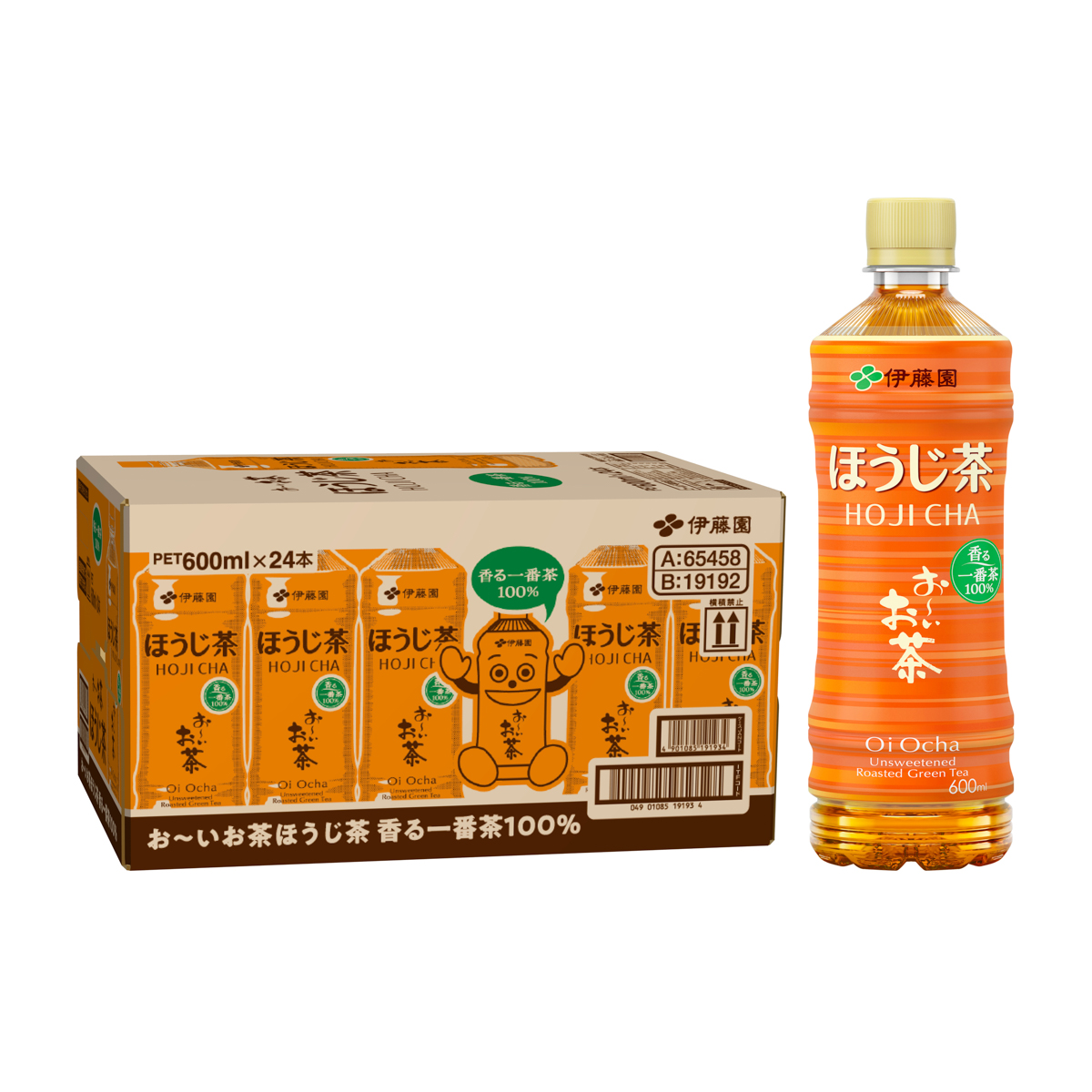 伊藤園　おーいお茶 ほうじ茶 PET 600ml（24本入り） 260228