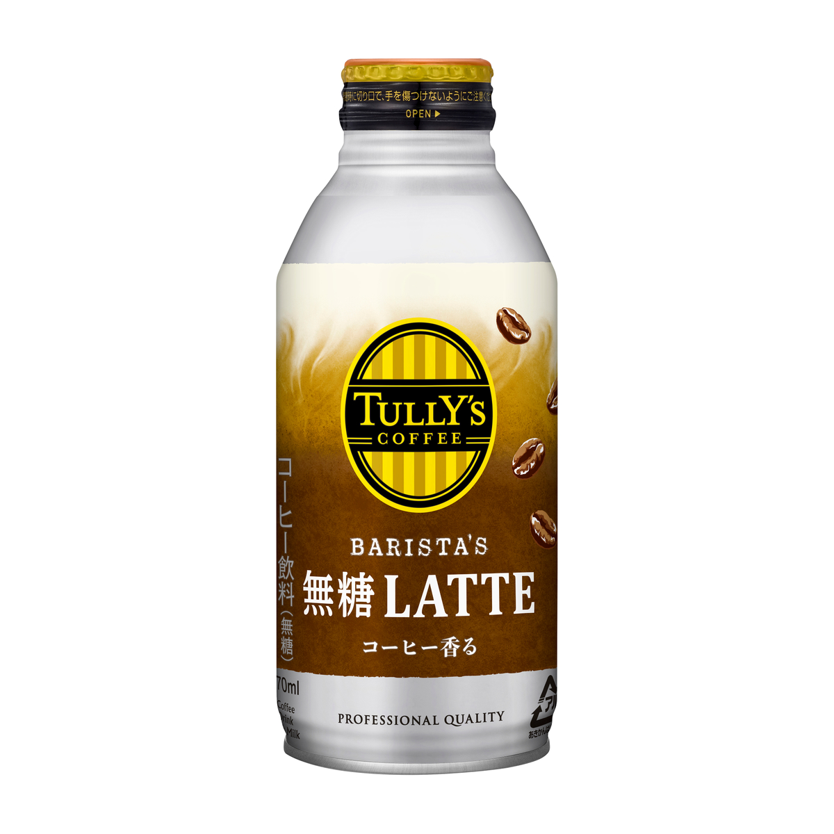 伊藤園　タリーズコーヒー バリスタズ 無糖ラテ 370ml　260331