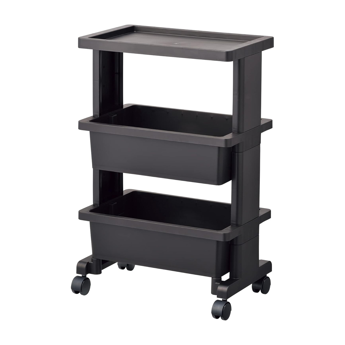 リセスタイル テーブルワゴンミニ 3段