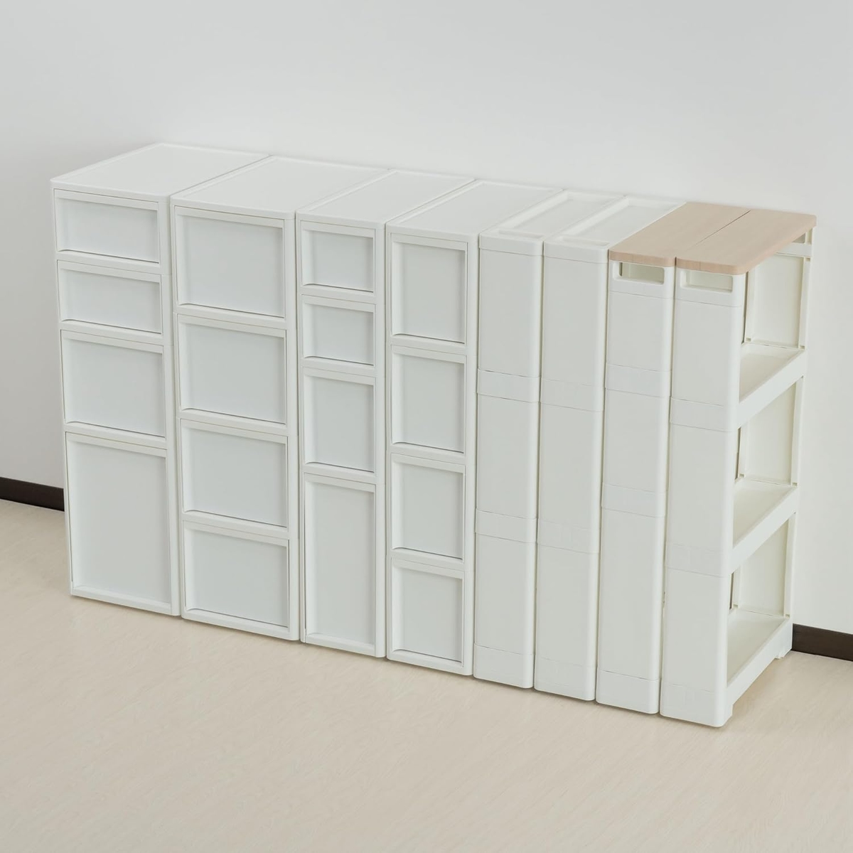 リセスタイル スーパースリムラック マルチ 4段