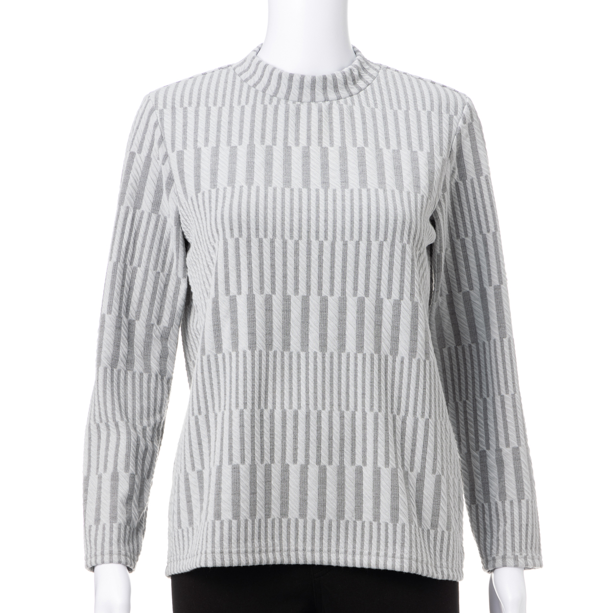 ふくれジャカードプルオーバー