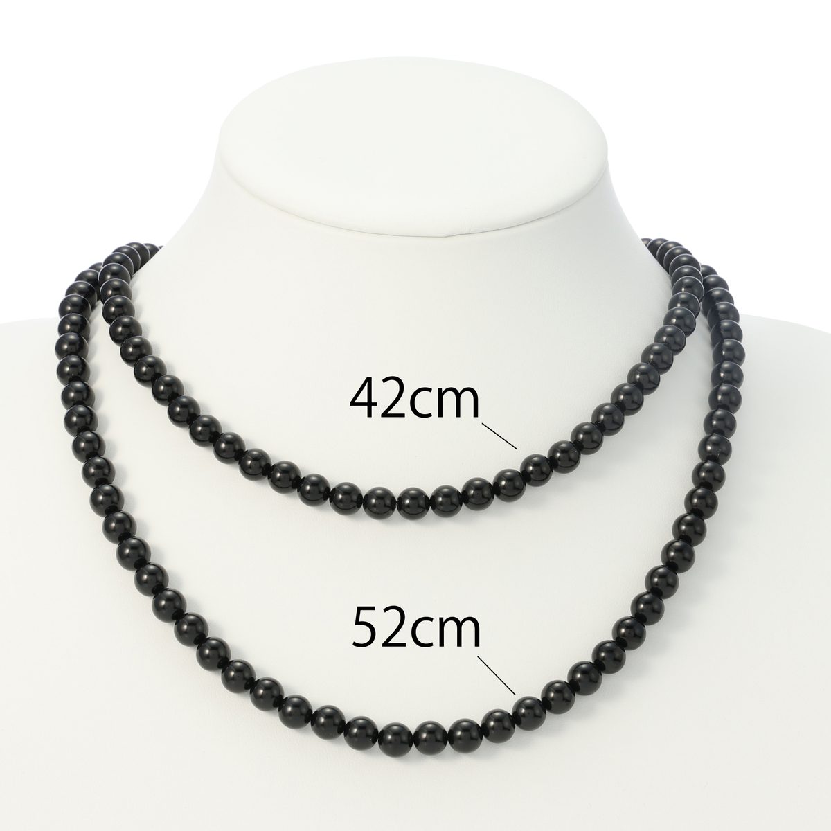【ジェット】7mmストレートネックレスmagnet（42cm）/（52cm）