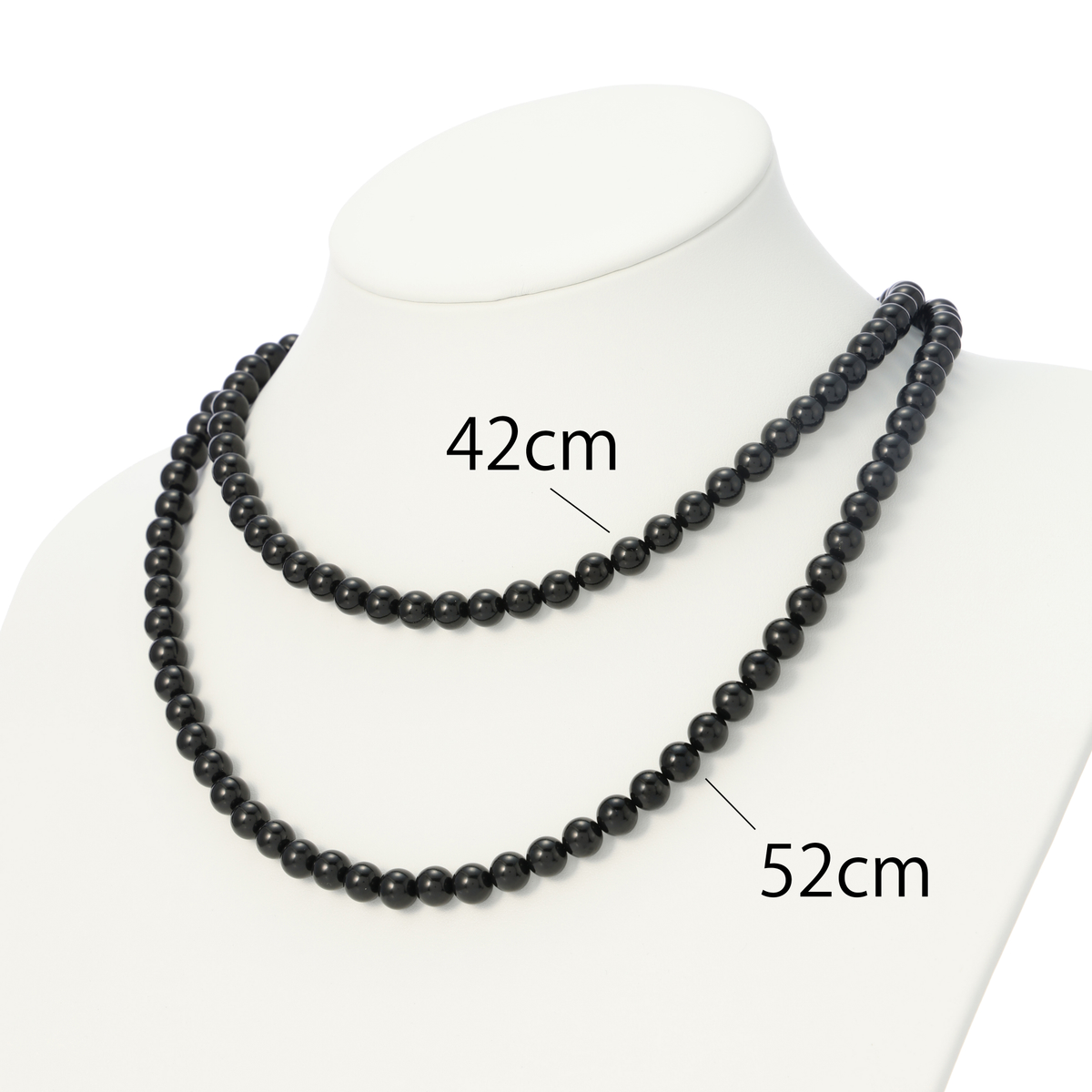 【ジェット】7mmストレートネックレスmagnet（42cm）/（52cm）