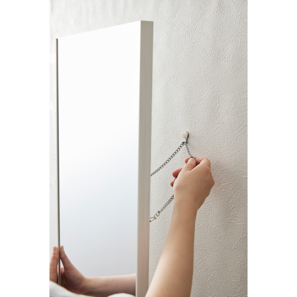 【直送】割れない軽量な鏡リフェクスミラー『エール』40×140cm