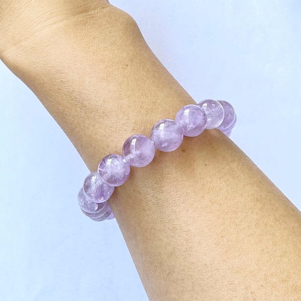 ラベンダーアメジストブレスレット