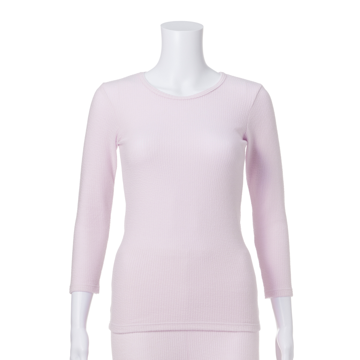 エアリーウォームモダール8分袖インナー