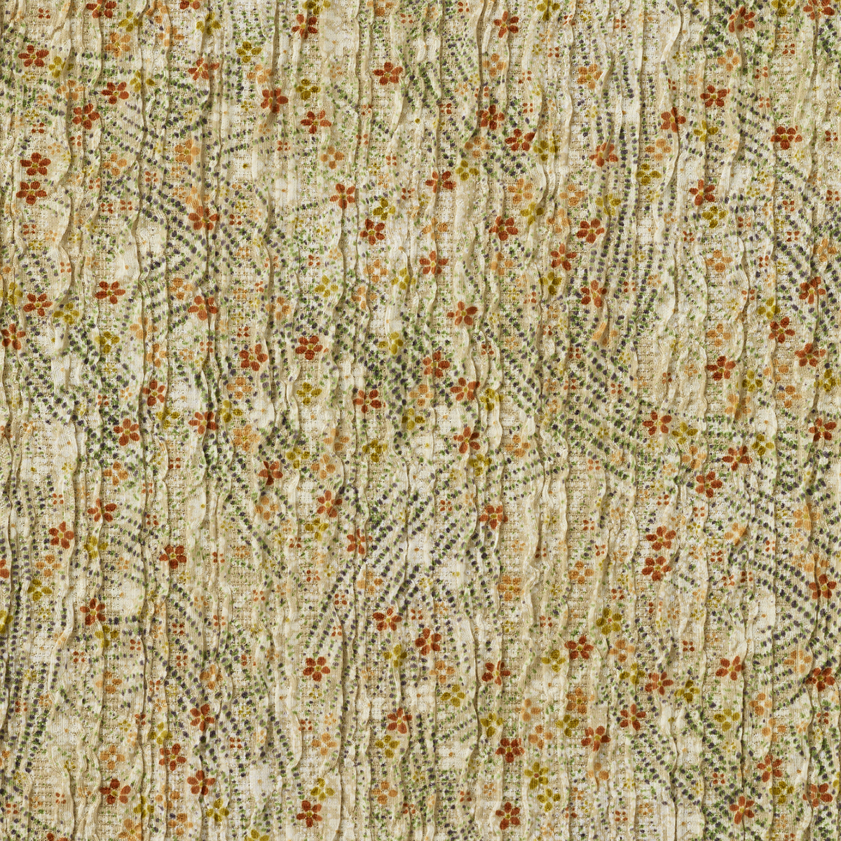 京染プリント ハイネックカットソー