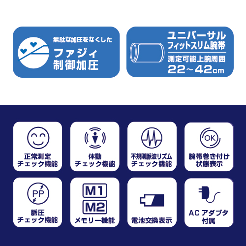 上腕式デジタル血圧計 DS-R10J