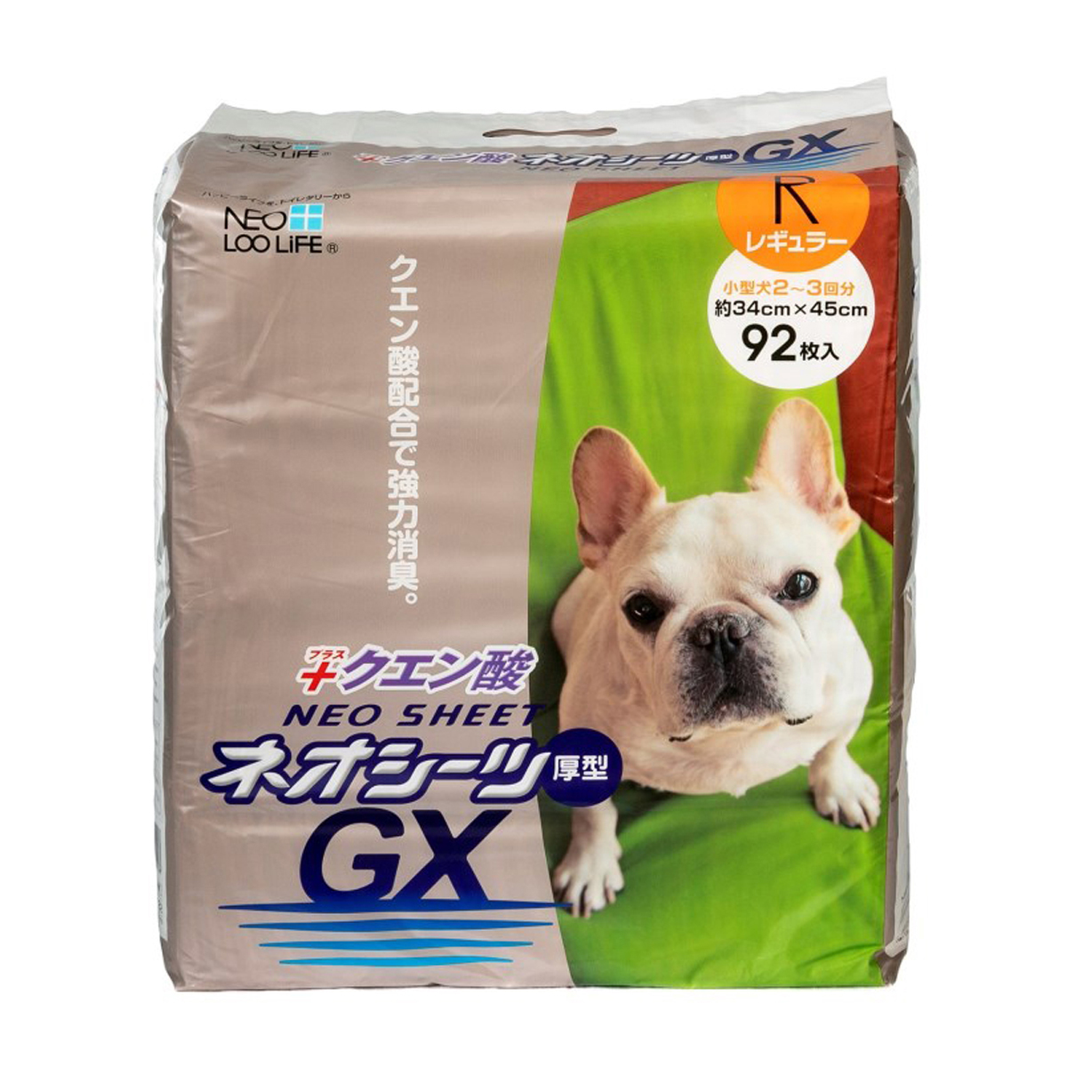 【ペット】ネオシーツクエン酸ＧＸレギュラー　９２枚