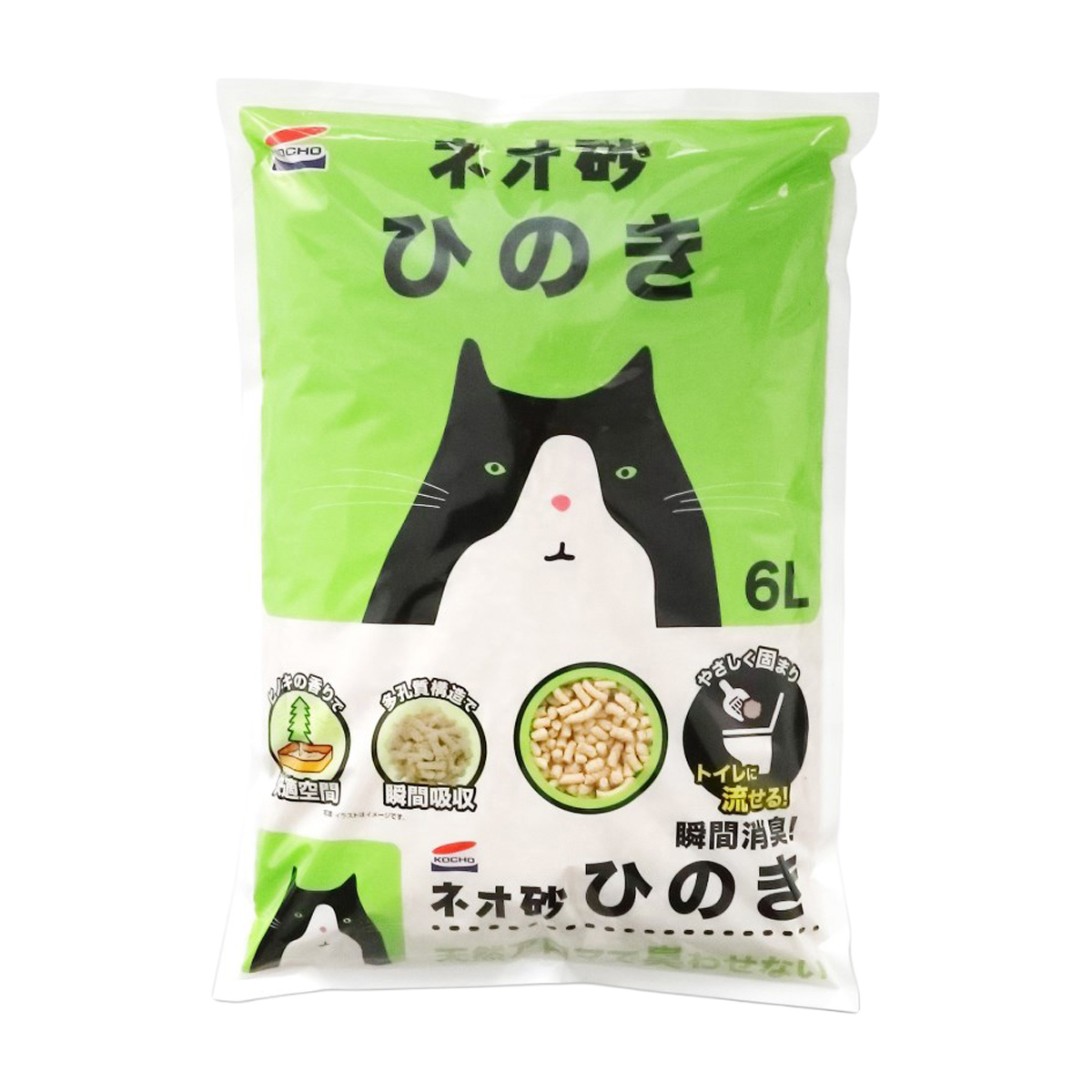 【ペット】ネオ砂ヒノキ　６Ｌ