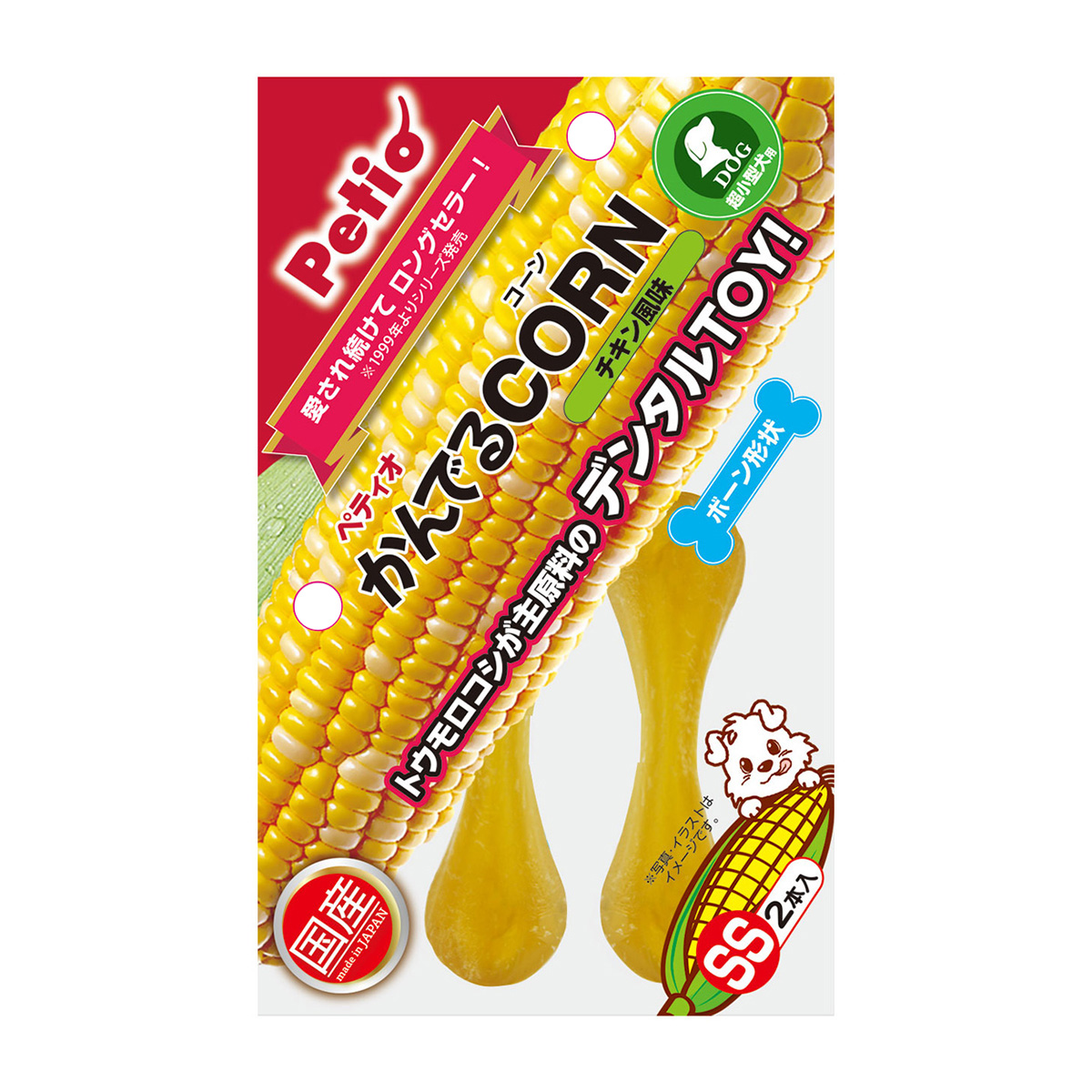 【ペット】かんでるＣＯＲＮチキン風味SS