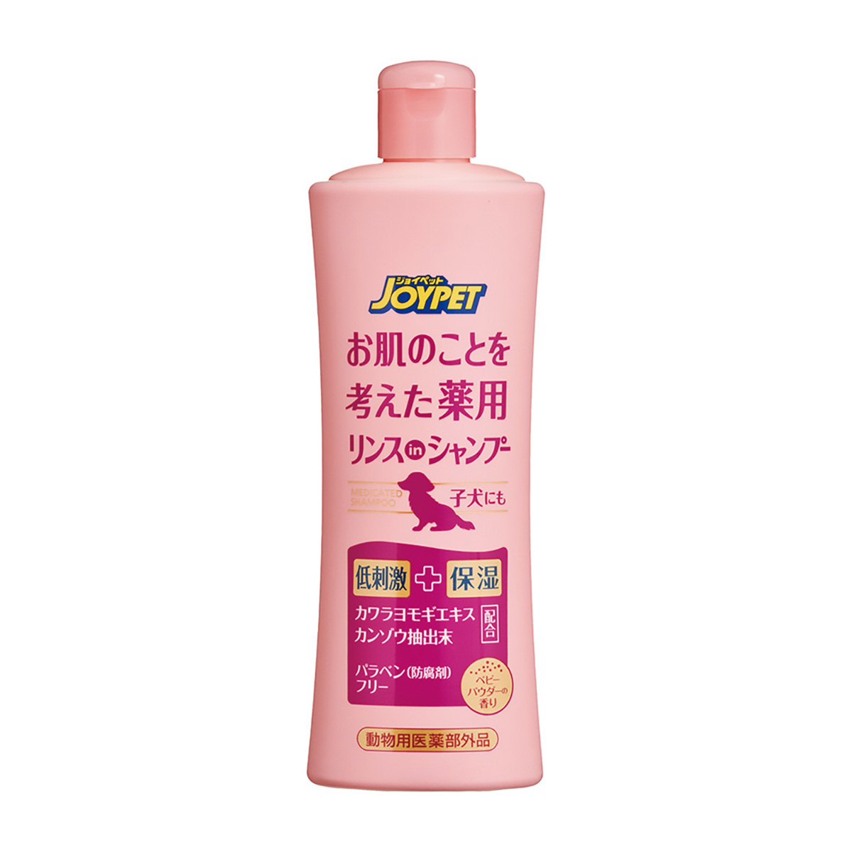 【ペット】お肌のことを考えた薬用リンスインシャンプー　ベビーパウダー　３００ｍｌ