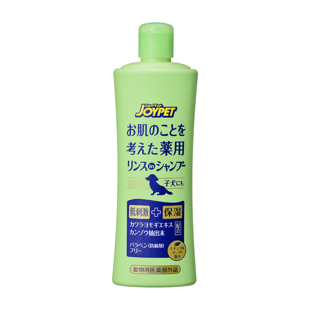 【ペット】お肌のことを考えた薬用リンスインシャンプー　ナチュラルリーフ　３００ｍｌ