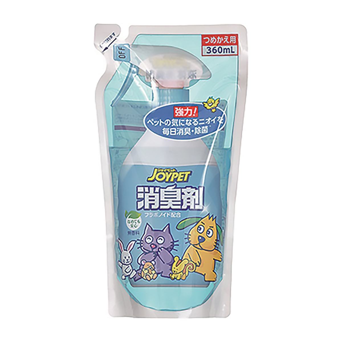 【ペット】ジョイペット　液体消臭剤詰替え　３６０ｍｌ