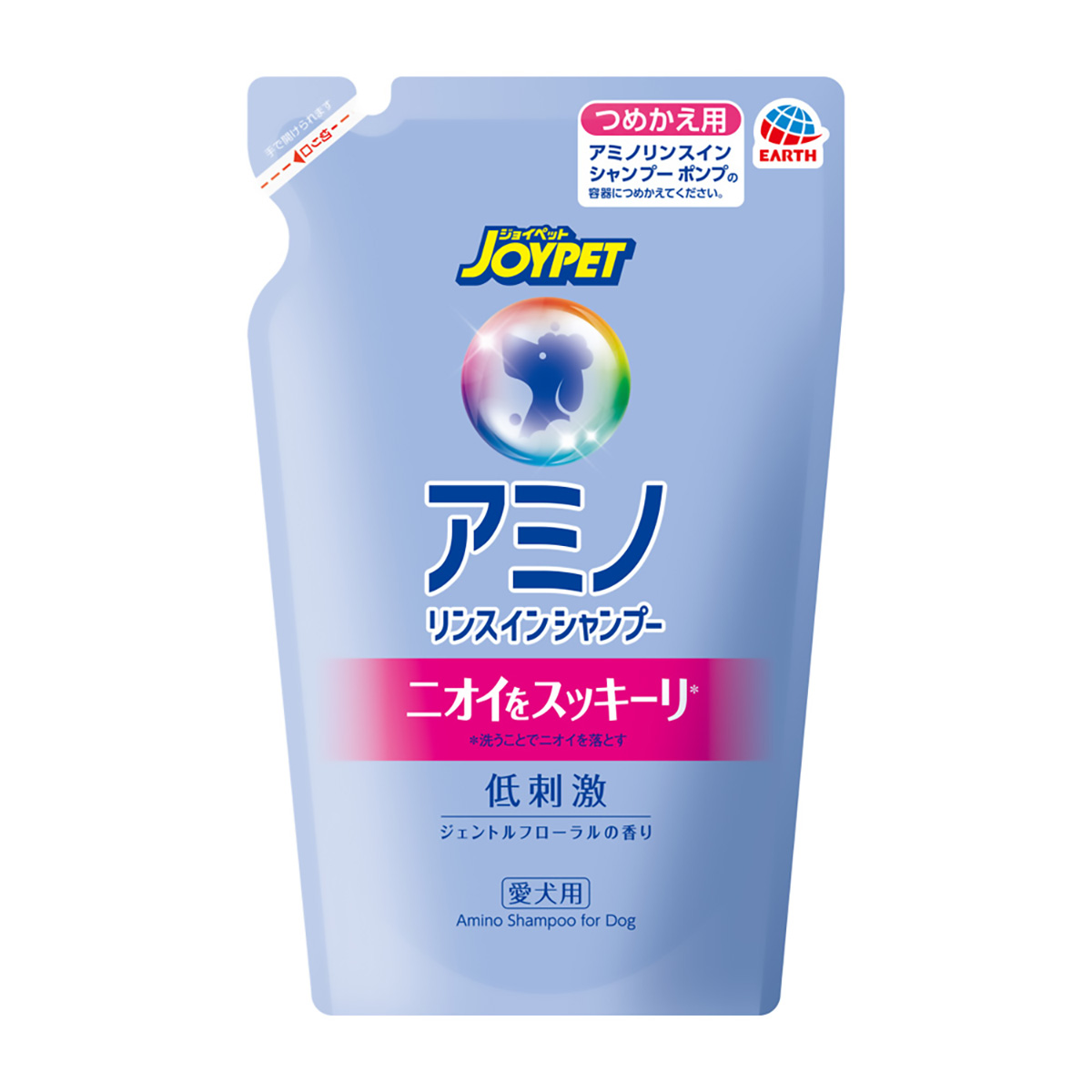 【ペット】ジョイペット　アミノリンスインシャンプー詰替　４００ｍｌ