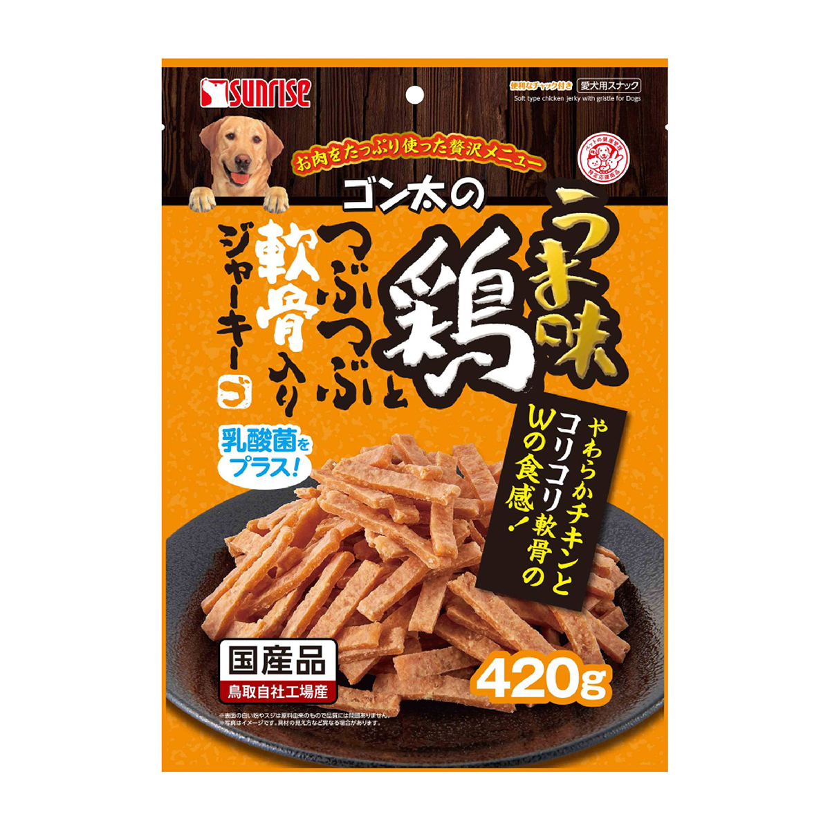 【ペット】ゴン太のうま味鶏とつぶつぶ軟骨入りＪ　４２０ｇ