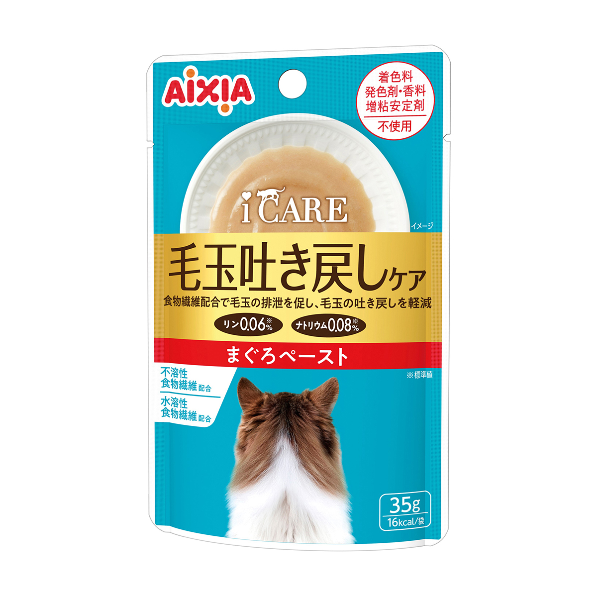 【ペット】ｉ　ＣＡＲＥ　毛玉吐き戻しケア　まぐろペースト　３５ｇ