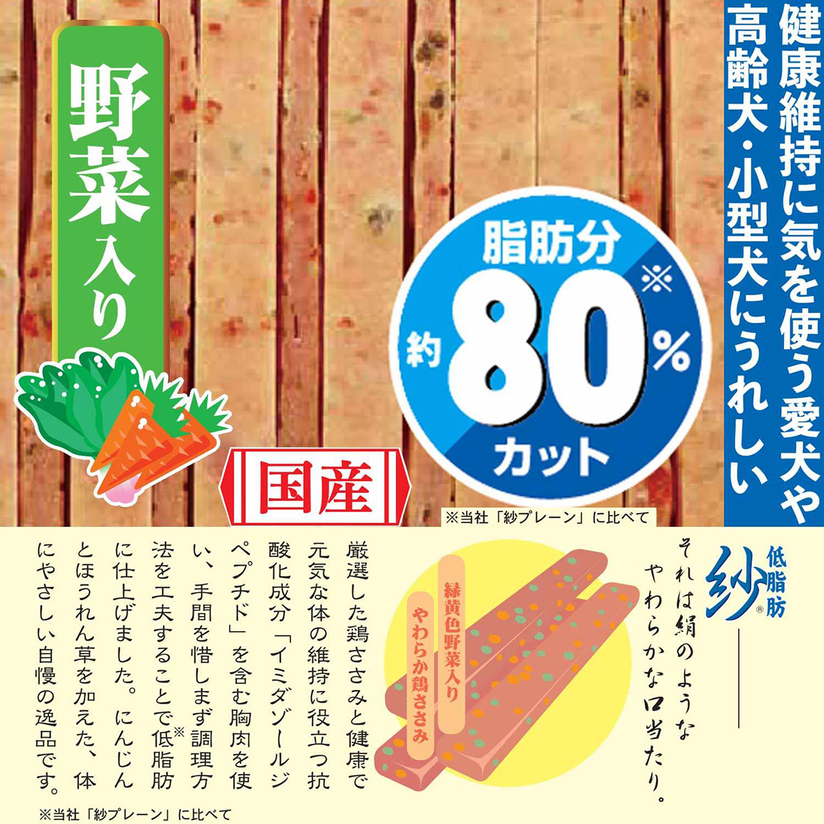 【ペット】低脂肪　紗野菜入り　１４５ｇ