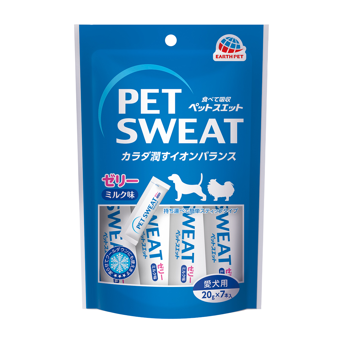 【ペット】ペットスエットゼリー　犬用　２０ｇ×７本