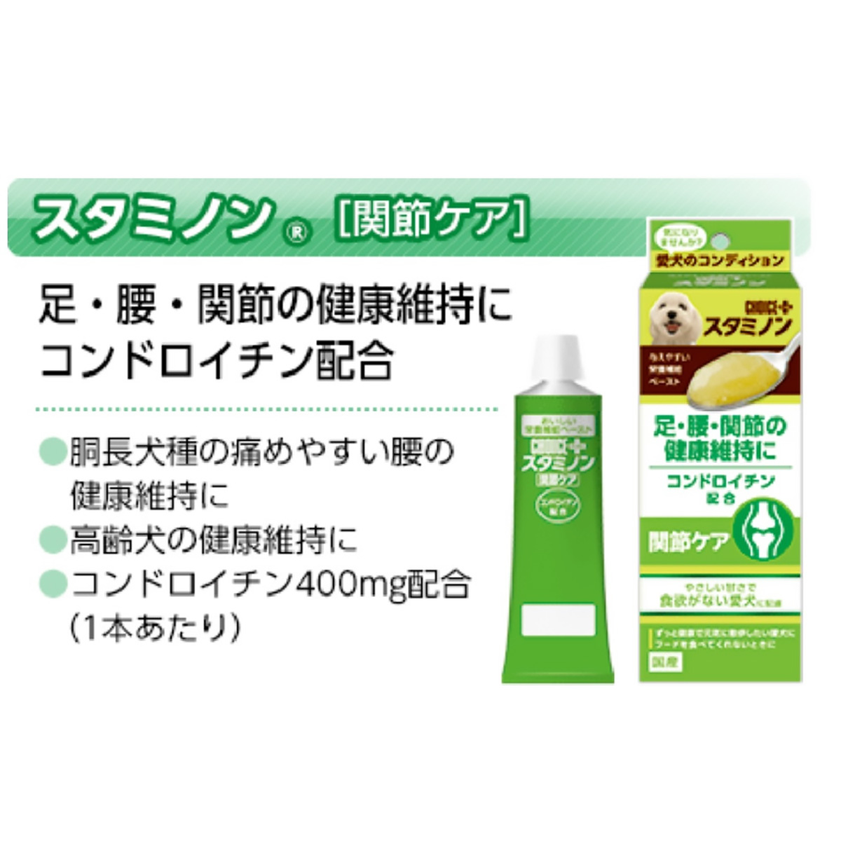 【ペット】チョイスプラススタミノン 関節ケア 40g 270430