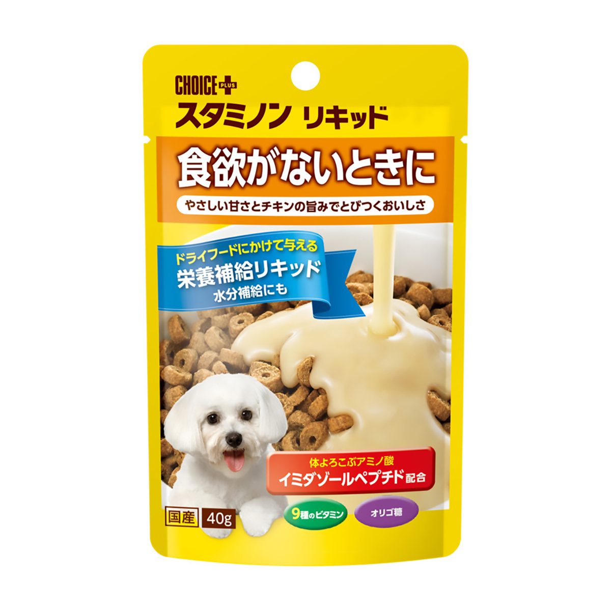 【ペット】チョイスプラススタミノンリキッド　４０ｇ