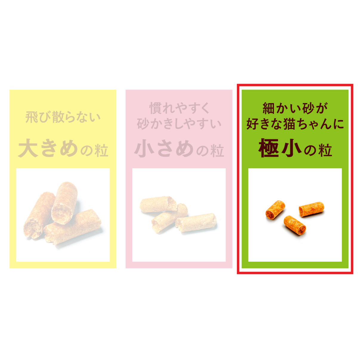 【ペット】ニャンとも清潔トイレ 脱臭・抗菌チップ 極小の粒 2.5L