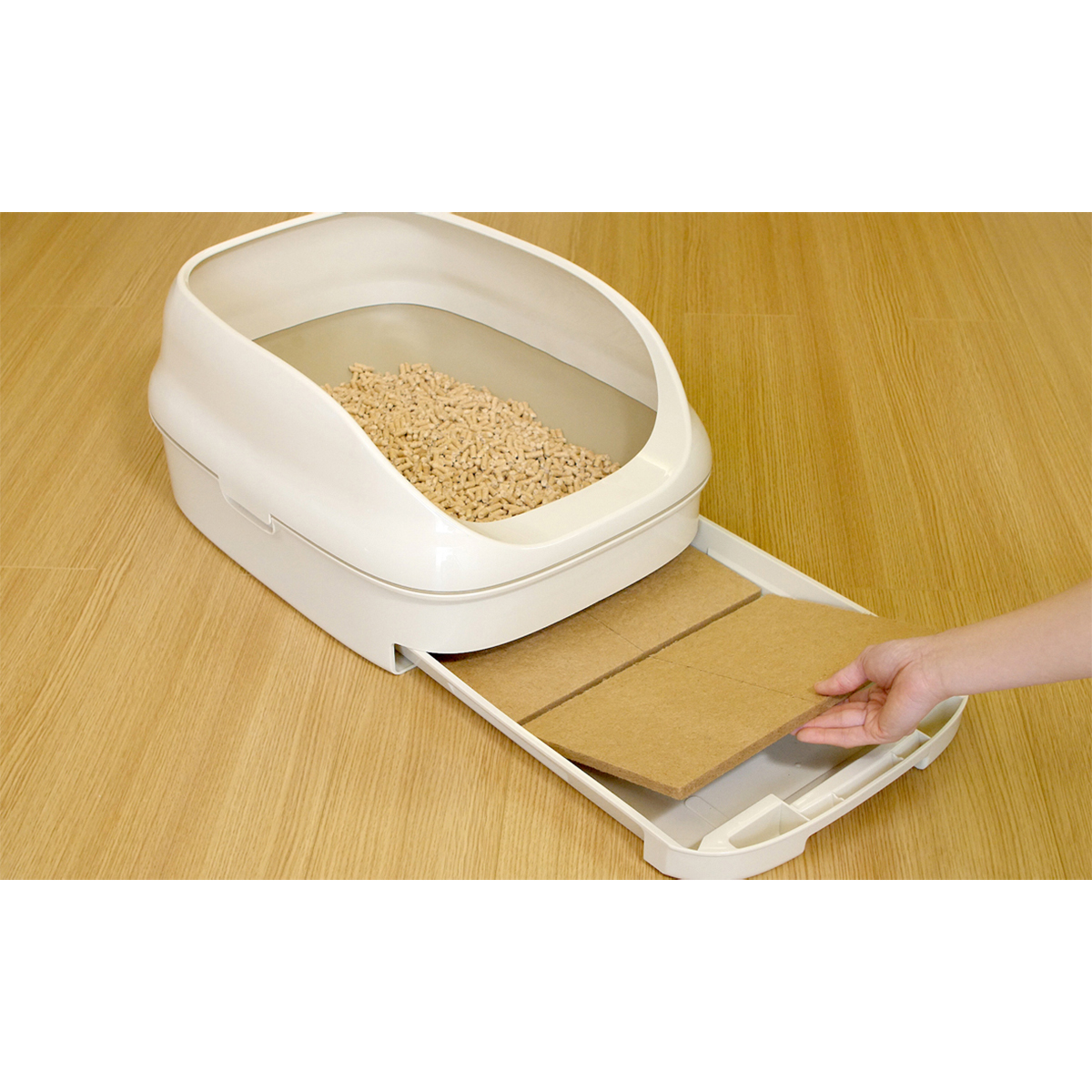 【ペット】ニャンとも清潔トイレ 脱臭・抗菌マット 6枚