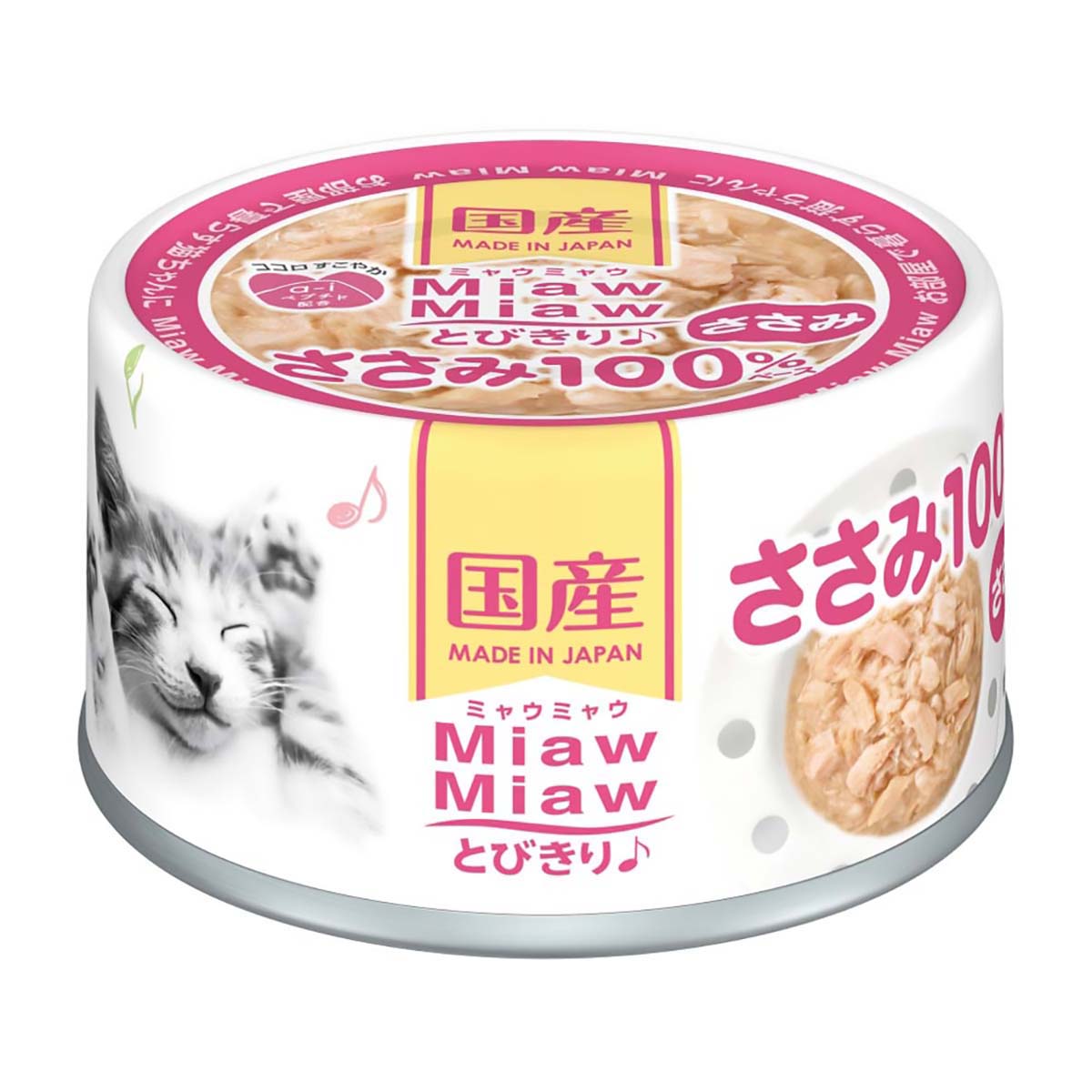【ペット】ＭｉａｗＭｉａｗとびきりささみ　６０ｇ